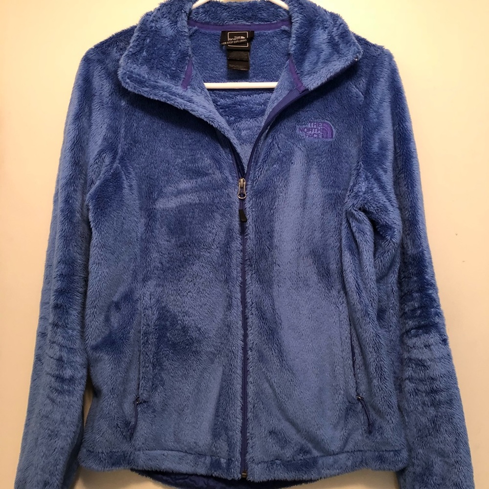Cozy Blue North Face Full ZIP Jacket
